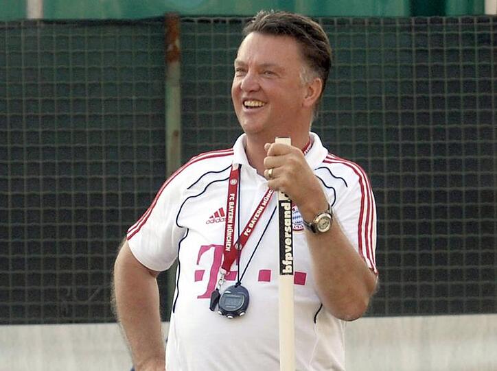 FC Bayern Trainer Louis van Gaal