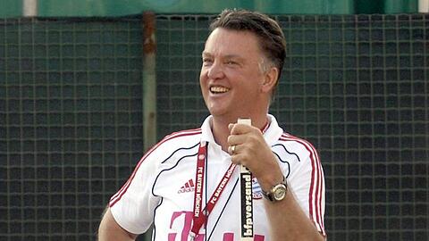 FC Bayern Trainer Louis van Gaal