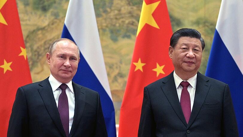 Die Anti-G7: der chinesische Präsident Xi Jinping (r.) und KremlchefWladimir Putin unlängst beim Gipfel der ShanghaiKooperationsorganisation.