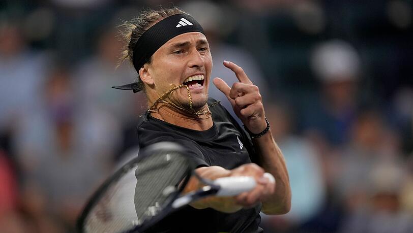 Ist beim Turnier in Indian Wells ins Achtelfinale eingezogen: Alexander Zverev.