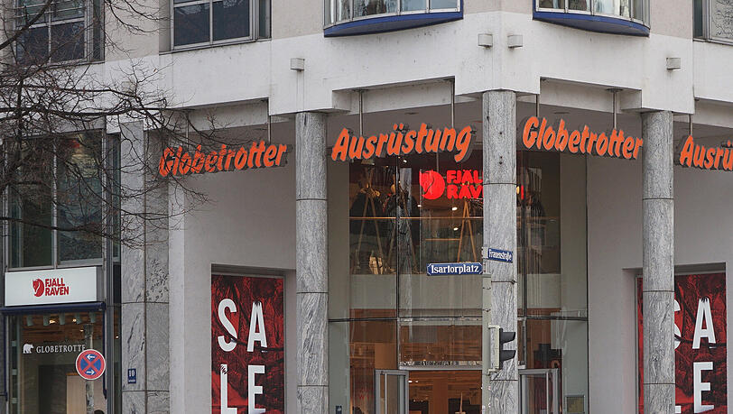 Der Globetrotter am Isartor.