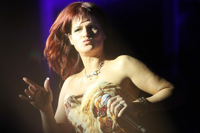 Sehen Sie hier Bilder aus früheren Shows von Andrea Berg.