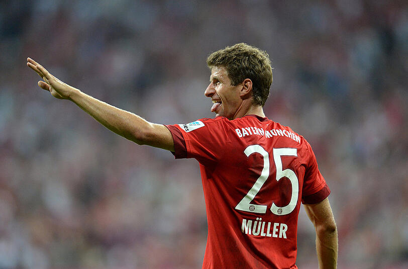 Platz 6 - Thomas Müller - 74 Spiele: Seit sechseinhalb Jahren spielt der Stürmer für die Bayern-Profis. "Müller spielt immer", sagte schon Ex-Bayern-Coach Louis van Gaal. Weil sich das bewahrheitet, wird Müller in der CL noch weitaus mehr Spiele als die bisherigen 74 bestreiten.