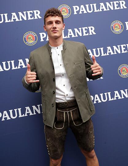 Die Bilder vom Lederhosen-Shooting des FC Bayern.