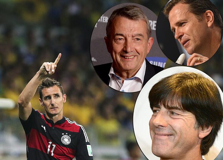 Die DFB-Chefetage zollt Miroslav Klose höchsten Respekt.