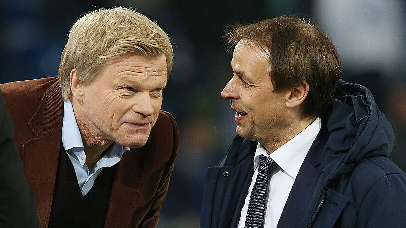 Spielten beide lange Jahre für den FC Bayern: Oliver Kahn (links) und Olaf Thon.