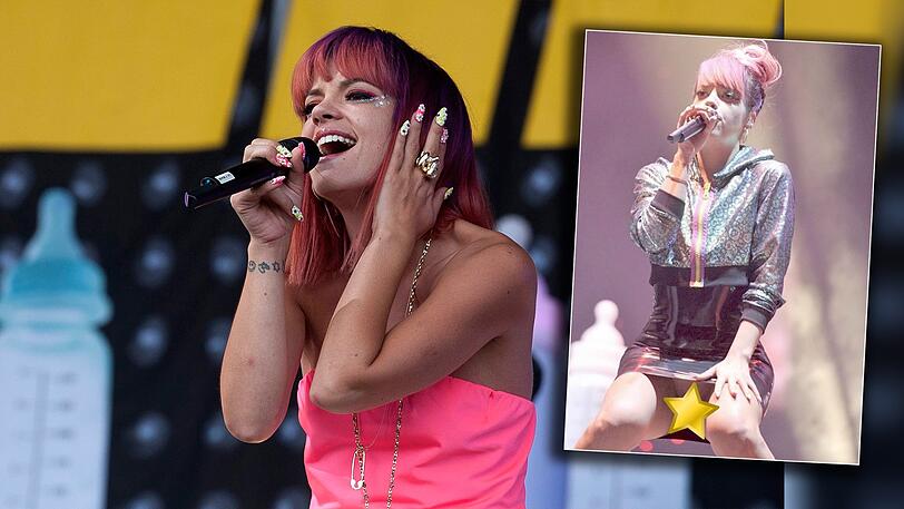 Mit einem Nacktbild wurde Lily Allen getrollt.