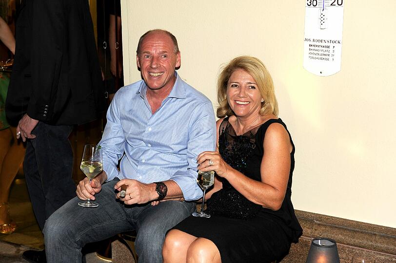 Harti Weirather und Frau Hanni Weirather