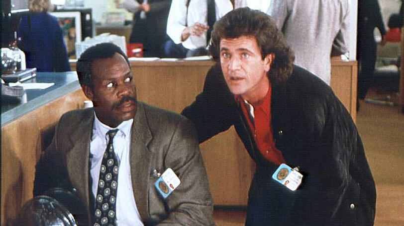 Danny Glover (l.) und Mel Gibson im dritten Teil von "Lethal Weapon" alias "Brennpunkt L.A. - Die Profis sind zurück"