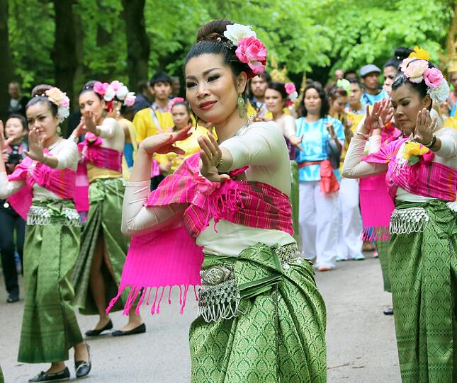 ... war das Programm im westlichen Teil des Westparks.