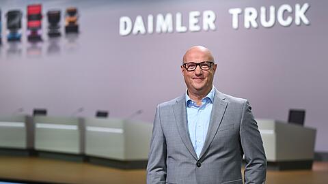 Daimler-Truck-Gesamtbetriebsratschef Michael Brecht: Fokus nicht nur auf Effizienz und Sparen. (Archivbild)