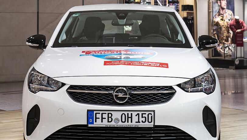 Dieses schicke Auto können Sie gewinnen: den Opel Corsa von Auto Häusler.