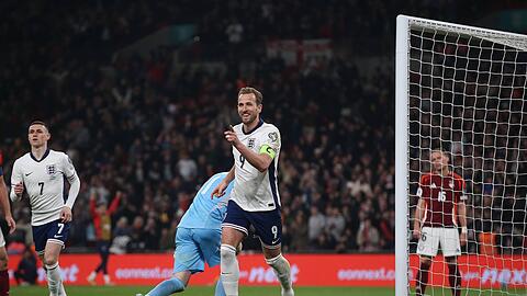 Harry Kane trifft in der WM-Qualifikation für England.