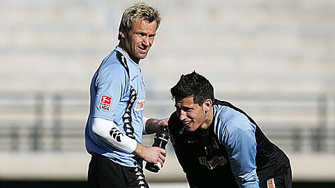 Die Nummer 1 und sein Herausforderer: Philipp Tschauner (r.) und Michael Hofmann.