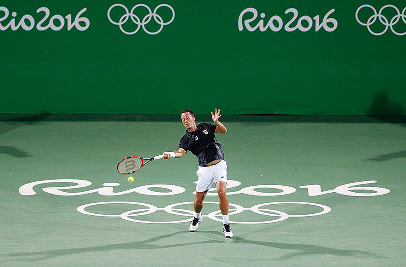 Nicht mehr dabei: Philipp Kohlschreiber muss wegen einer Verletzung passen und die Heimreise antreten.