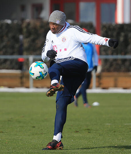 Schusstraining: David Alaba.