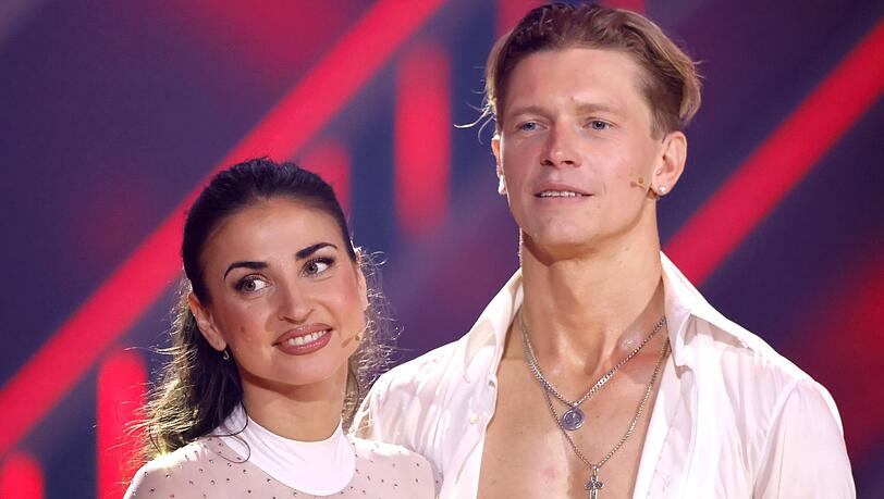 Ekaterina Leonova mit Ex-Freund Paul Lorenz. Ekaterina Leonova mit Ex-Freund Paul Lorenz.