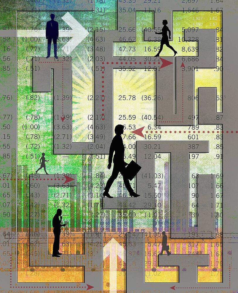 Sich im Zahlen- und Finanz-Labyrinth zurechtzufinden, ist gar nicht so einfach.