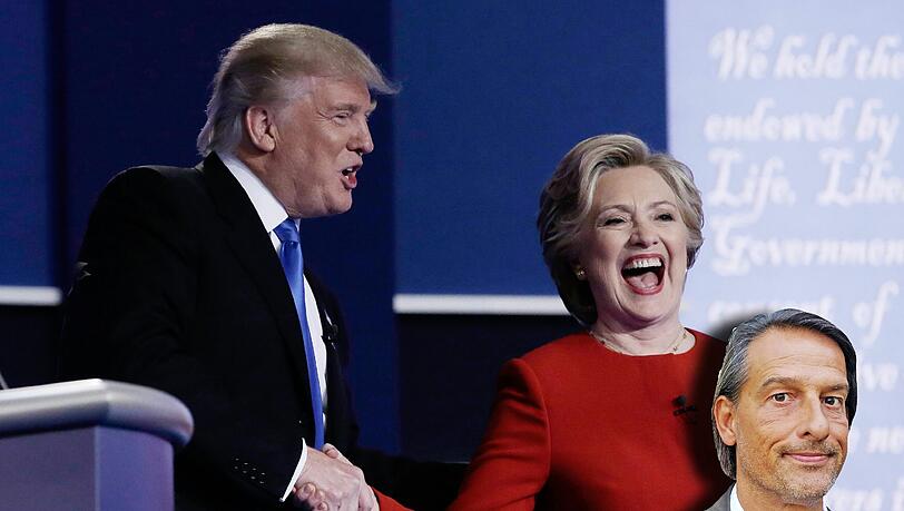 AZ-Kommentar zum TV-Duell zwischen Hillary Clinton und Donald Trump. AZ-Kommentar zum TV-Duell zwischen Hillary Clinton und Donald Trump.