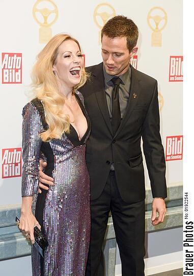 Andrea Kaiser mit Mann Sebastien Ogier