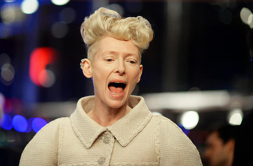 Tilda Swinton bei der Berlinale.