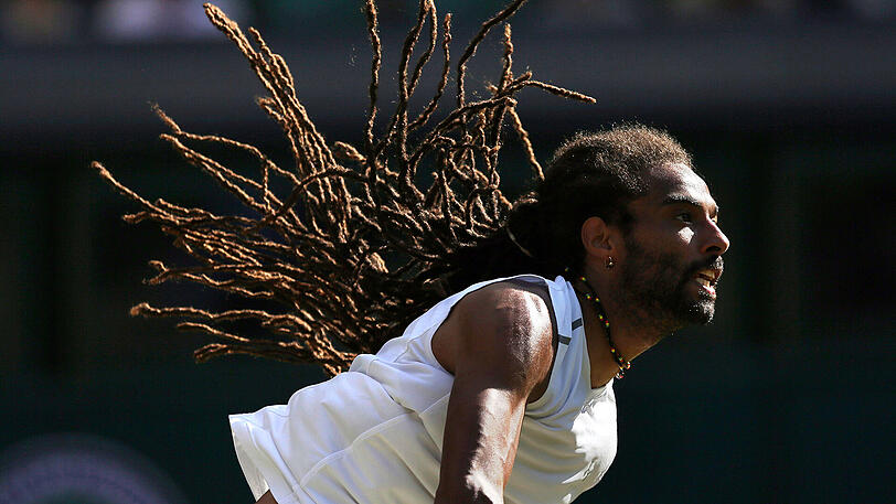Einziger Deutscher im Achtelfinale des ATP-Turniers in Bastad: Dustin Brown.