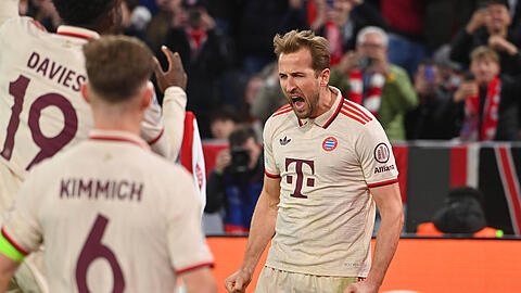 Man of the Match im Spiel gegen Leverkusen: Doppelpacker Harry Kane