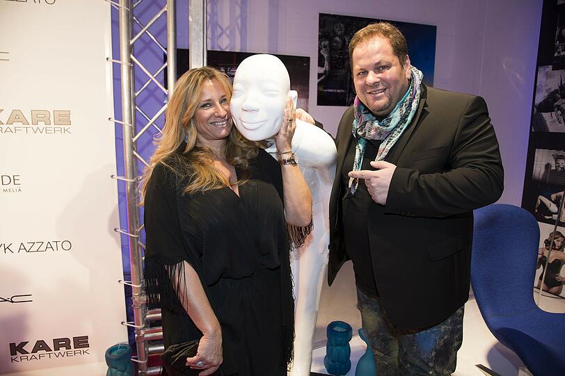 Mayk Azzato und Frau Francesca