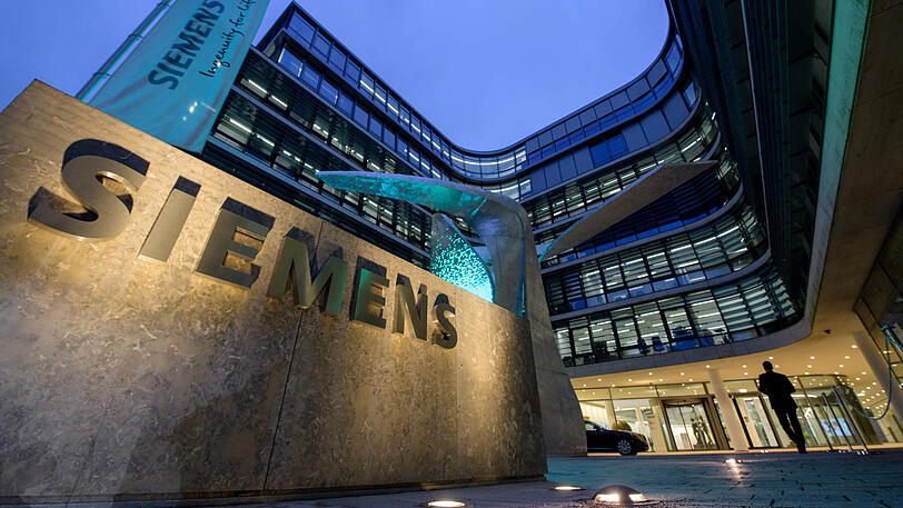 Die Zentrale der Siemens AG in München.