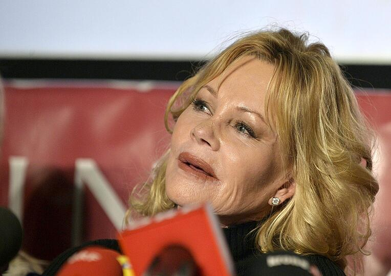 Melanie Griffith am Mittwochmittag bei der Pressekonferenz zum Wiener Opernball am morgigen Donnerstag.