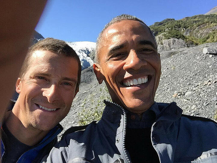 Barack Obama genießt den Survival-Trip mit Bear Grylls