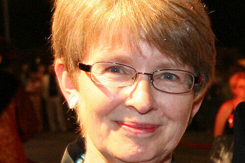 Katharina Gloser, Gattin des Staatsministers.