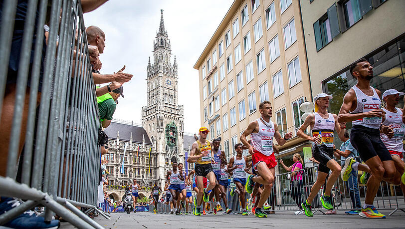Die Championships 2022 fanden auch in der Stadt ab. So will es OB Dieter Reiter auch bei Olympischen Spielen haben.