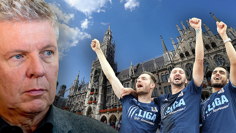 Die Aufstiegs-Löwen haben trotz der Meisterschaft in der vierten Liga keinen Empfang bei Dieter Reiter im Rathaus bekommen.