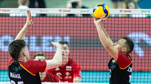 Die deutsche Volleyball-Nationalmannschaft live erleben.