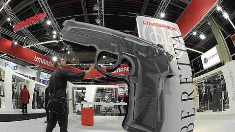Der Stand des Herstellers Beretta.