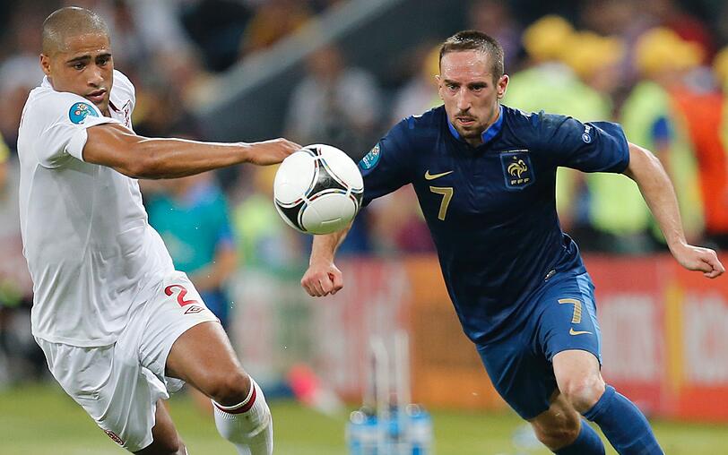 Frankreichs Franck Ribery hält Komiker Alfons für einen guten Franzosen - wegen seiner Skandale.