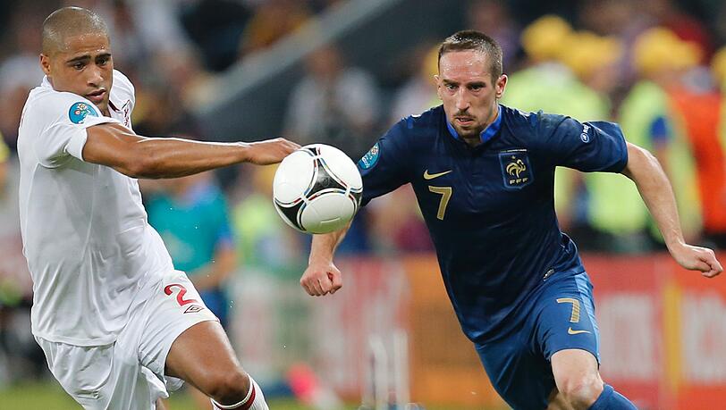 Frankreichs Franck Ribery hält Komiker Alfons für einen guten Franzosen - wegen seiner Skandale. Frankreichs Franck Ribery hält Komiker Alfons für einen guten Franzosen - wegen seiner Skandale.