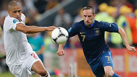 Frankreichs Franck Ribery hält Komiker Alfons für einen guten Franzosen - wegen seiner Skandale.