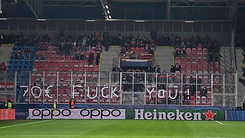 Die Bayern-Fans protestieren gegen die Ticketpreise