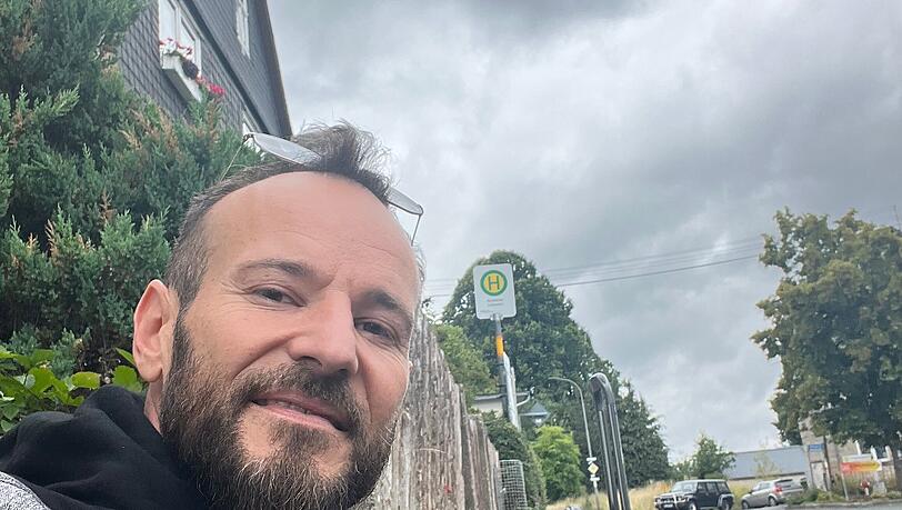 Daniel Lerner am letzten Tag des Experiments. Wenige Monate sp&auml;ter ist er umgezogen.