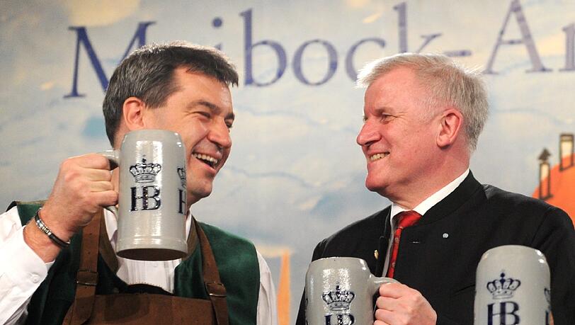 Markus Söder glänzte bei seiner Maibock-Rede. Markus Söder glänzte bei seiner Maibock-Rede.