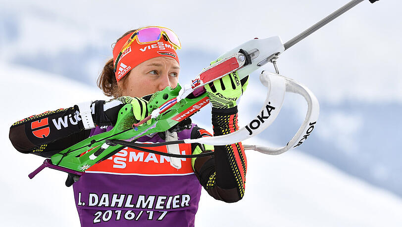 Laura Dahlmeier gilt als große deutsche Medaillenhoffnung. Laura Dahlmeier gilt als große deutsche Medaillenhoffnung.
