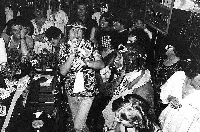 Das waren Zeiten: Wolfgang Ettlich als Stimmungskanone.