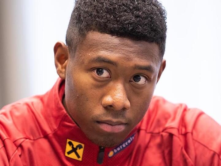 David Alaba, Spieler vom FC Bayern München. Foto: Georg Hochmuth/APA/dpa/Archivbild