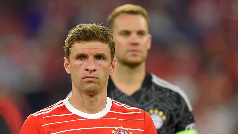 Bei Thomas Müller wurde während des Spiels gegen den FC Barcelona eingebrochen.