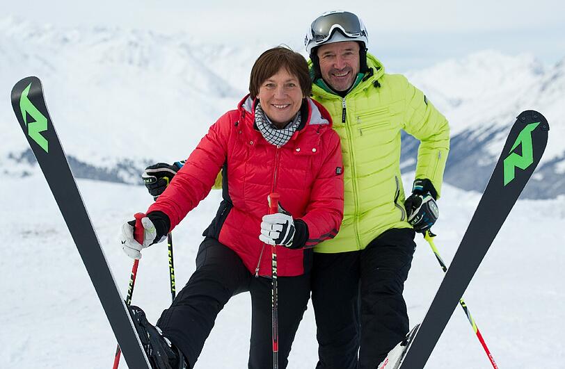 Sie sind DAS Paar in Sachen Wintersport und setzten sich sehr für den Breitensport ein.
