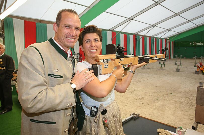 Armbrustschützen-Zelt: Peter und Katharina Inselkammer