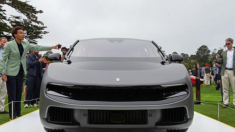 Das Design des Luce weicht stark vom bisherigen typischen Ferrari-Aussehen ab.
