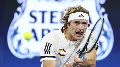 Alexander Zverev verlor sein Match gegen den Australier Alex de Minaur.